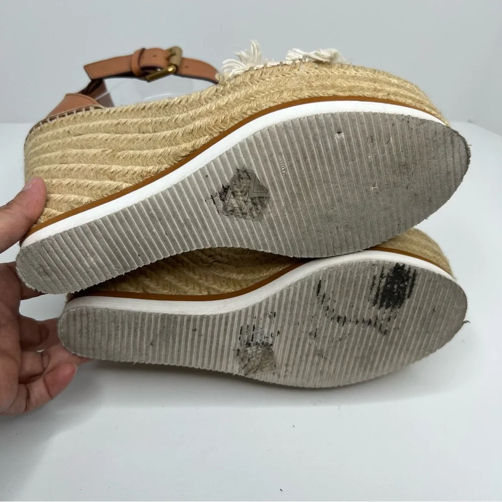 See By Chloe Glyn Espadrille Wedge Sandals Size EU 39